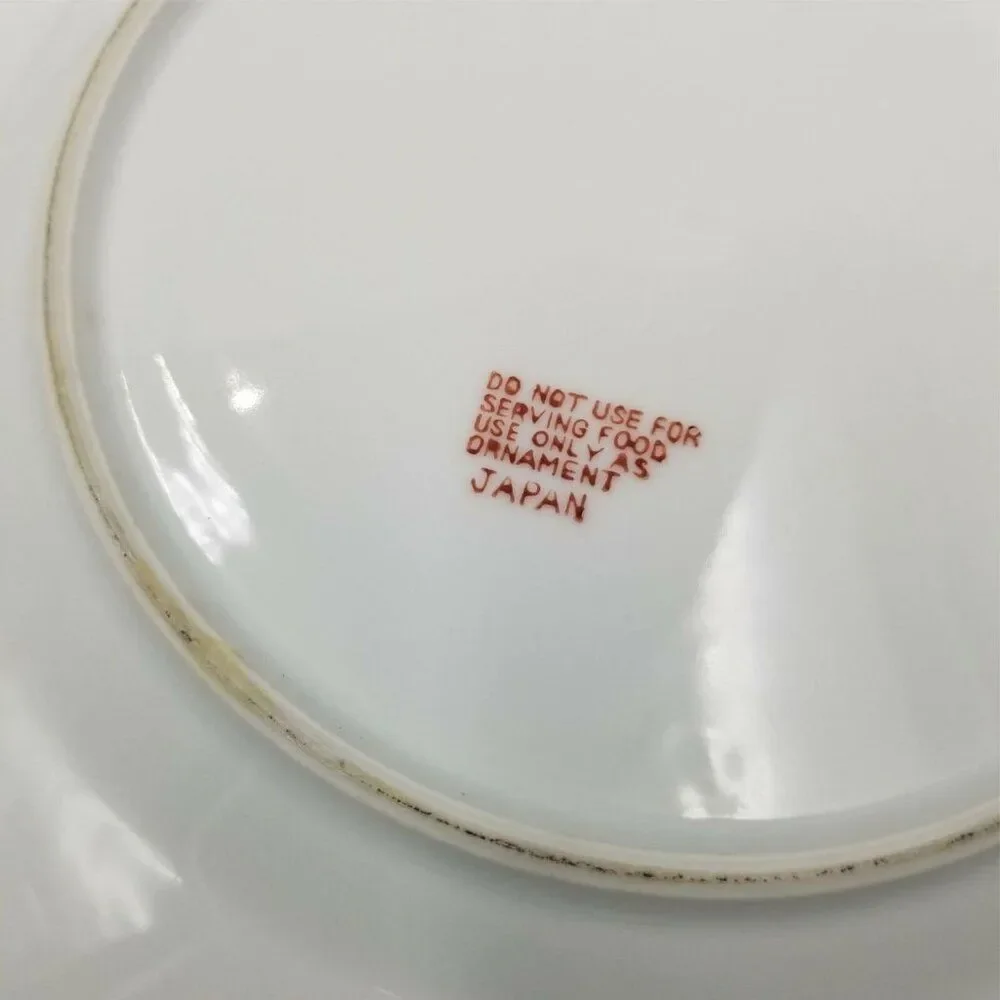Vintage Capital Washington DC Collector Plate Souvenir White House Japan